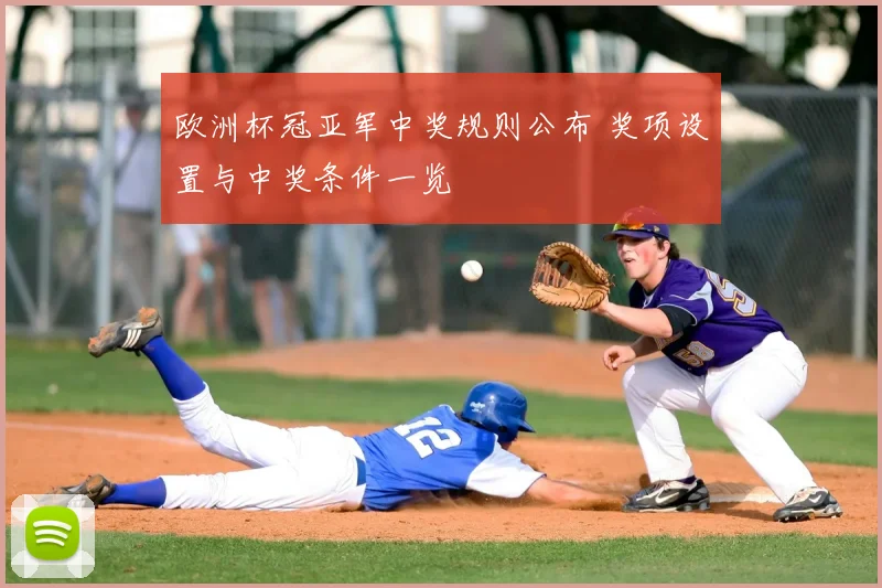 欧洲杯冠亚军中奖规则公布 奖项设置与中奖条件一览